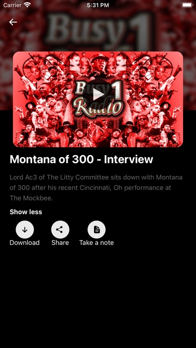 Busy 1 Entertainment, LLC Screenshot