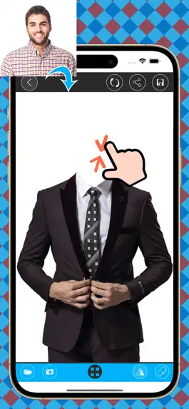 Game screenshot Men Suit Photo Montage hack