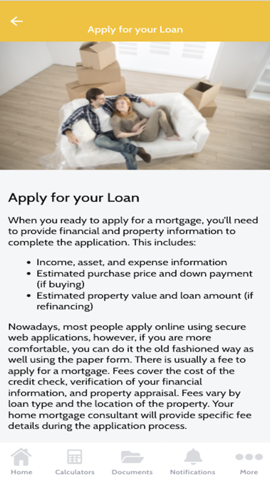 Reliable Mortgages Screenshot