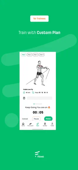 Game screenshot Fitnet: Your Gym Partner mod apk