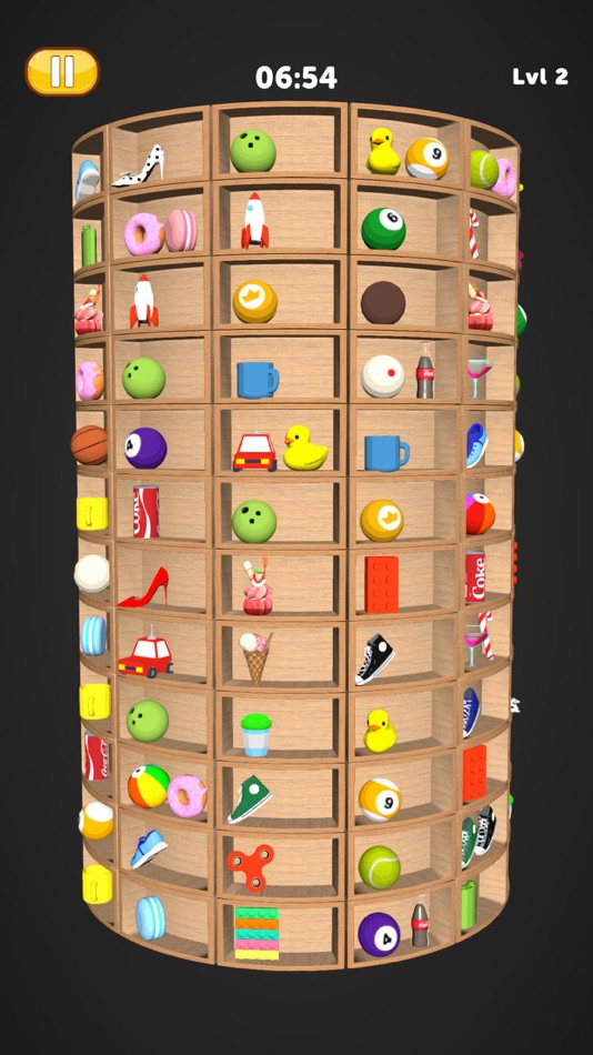 #4. Shelves - Pair Matching Game (iOS) 由: CHEF GAME STUDIO YAZILIM TEKNOLOJILERI LIMITED SIRKETI