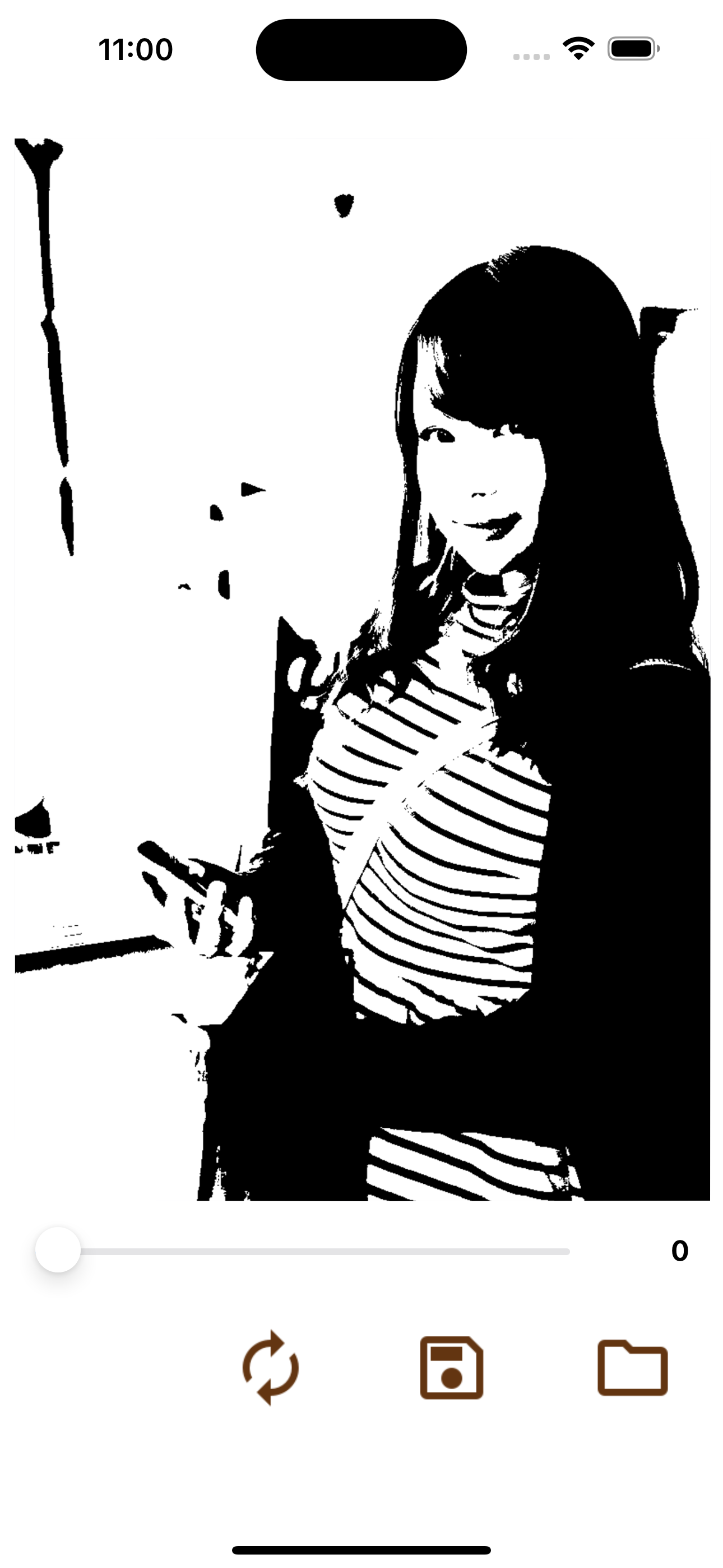 Simple Black and White Photo