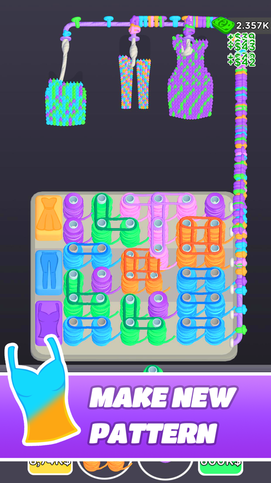 #2. Merge And Knit (iOS) 由: Mert Kalak