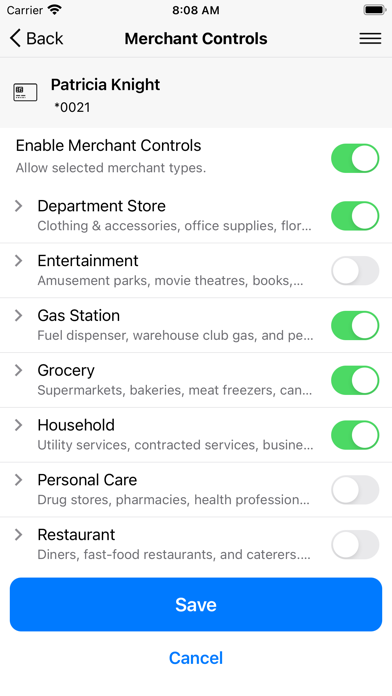 Card Sense Great Erie FCU Screenshot