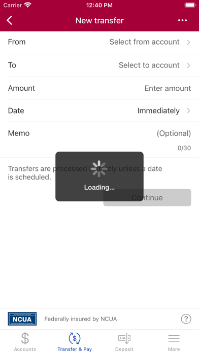 Norstar Federal Credit Union Screenshot