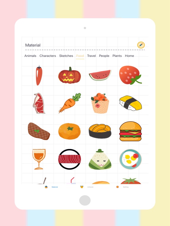 Dear Bear - Drawing app iPad screenshot 4 - Productivity app