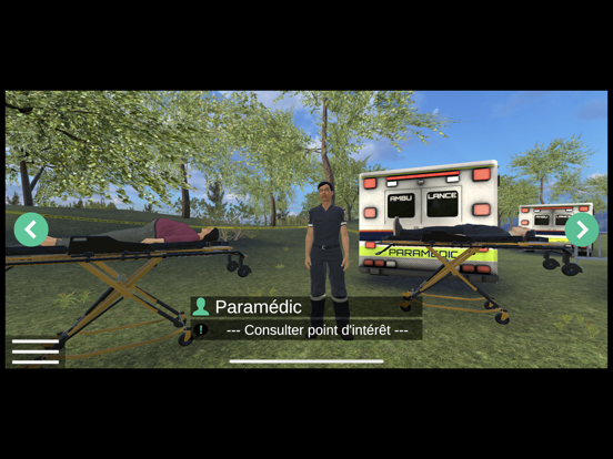 Simulation interdisciplinaire iPad screenshot