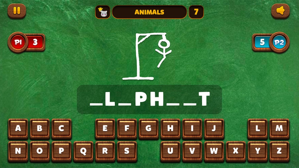 #3. Hangman 1 2 3 4 Player (iOS) 由: RHM INTERACTIVE OÜ