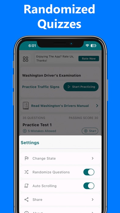 Drivers Permit Test : DMV 2024 Screenshot