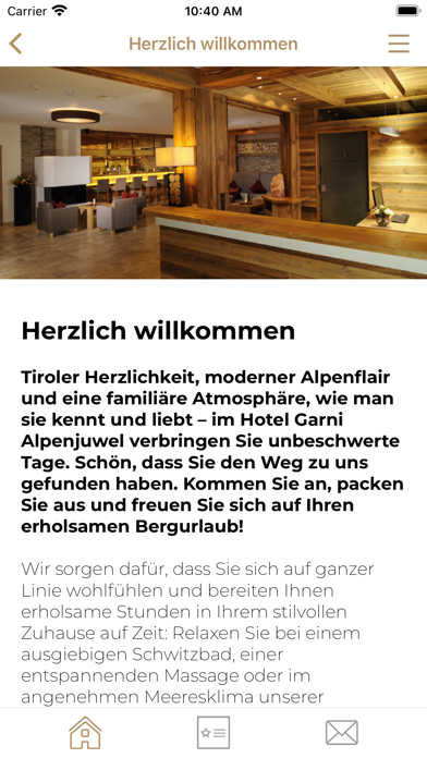 Screenshot #2 pour Hotel Garni Alpenjuwel