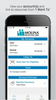 molina benefit card iphone screenshot 1