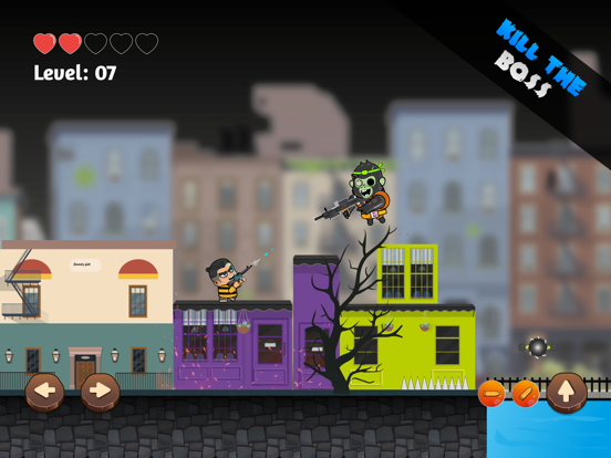 Kill Stupid Zombies Shooter iPad screenshot