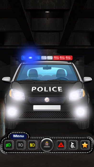 Police car experience Screenshot