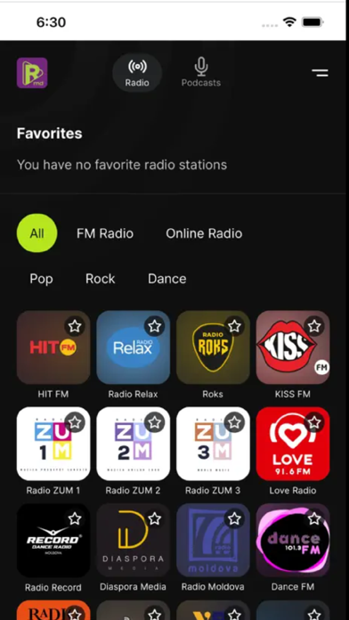 RadioPlayer Moldova v2.2 Screenshot