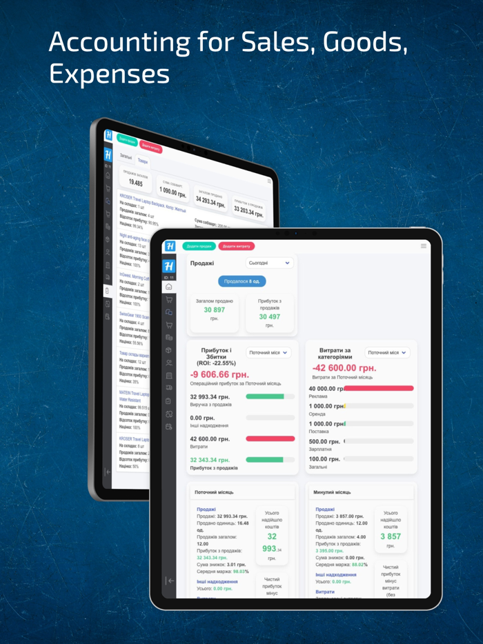 HugeProfit - sales accounting