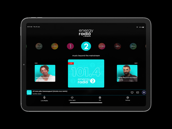 Energy Radio KSA iPad screenshot 4 - Music app