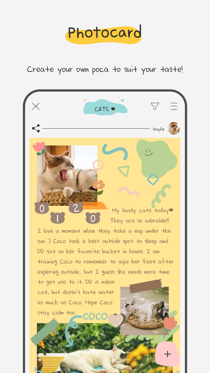 POCA - Photo Card Diary