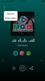rgb radio iphone screenshot 2