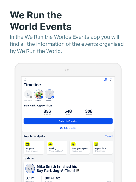 Screenshot #4 pour We Run the World Events