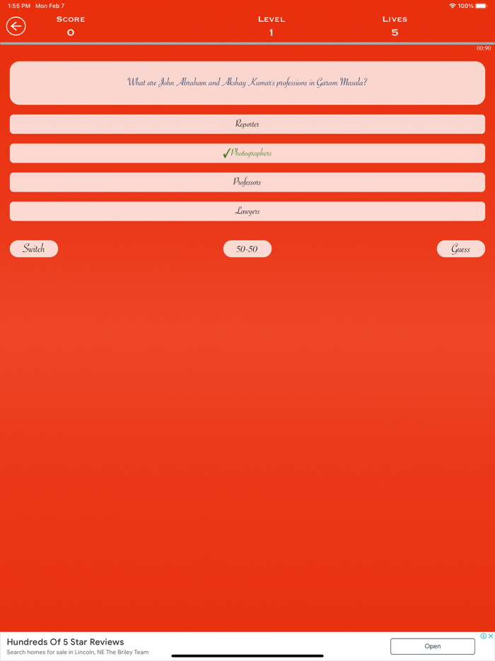 Bollywood Quiz Trivia