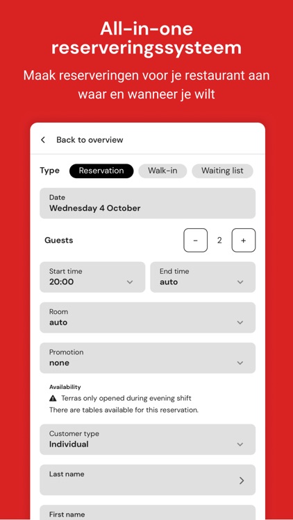 Tablebooker Pro
