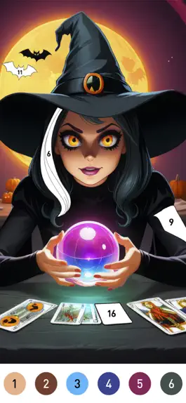 Game screenshot Halloween Coloring Book Games apk