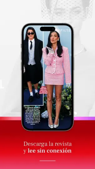 Captura de pantalla de Lecturas Revista en iPhone 7