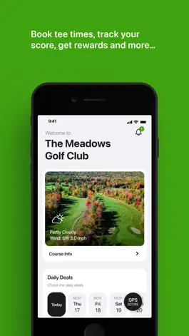 Game screenshot The Meadows Golf Tee Times mod apk