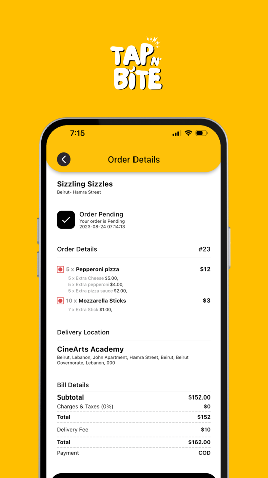 #8. Tap N' Bite (iOS) 由: Sam Sakhle