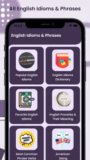 idioms and phrases - english iphone screenshot 2