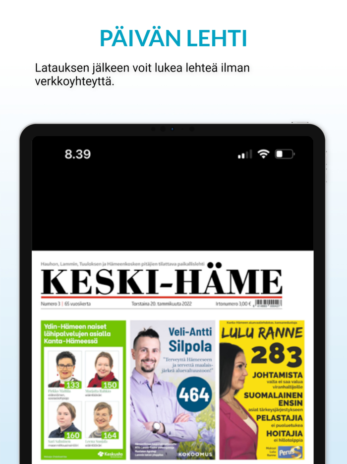 Keski-Häme päivän lehti