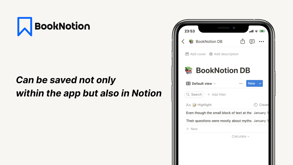 #5. Book Notion|notes reviews memo (iOS) 由: Sho Kosaka