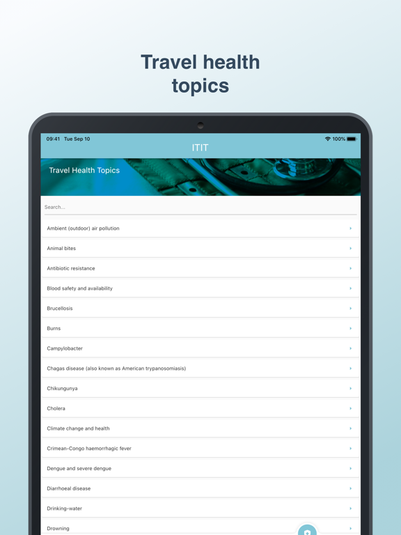 ITIT iPad screenshot 5 - Travel app
