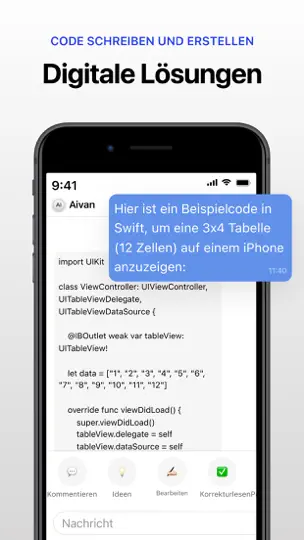 Screenshot von AI Chat & Essay Writer - Aivan auf dem iPhone 4