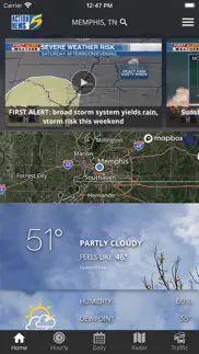 wmc5 first alert weather iphone screenshot 1
