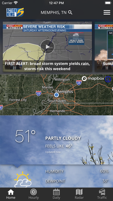 WMC5 First Alert Weather Screenshot