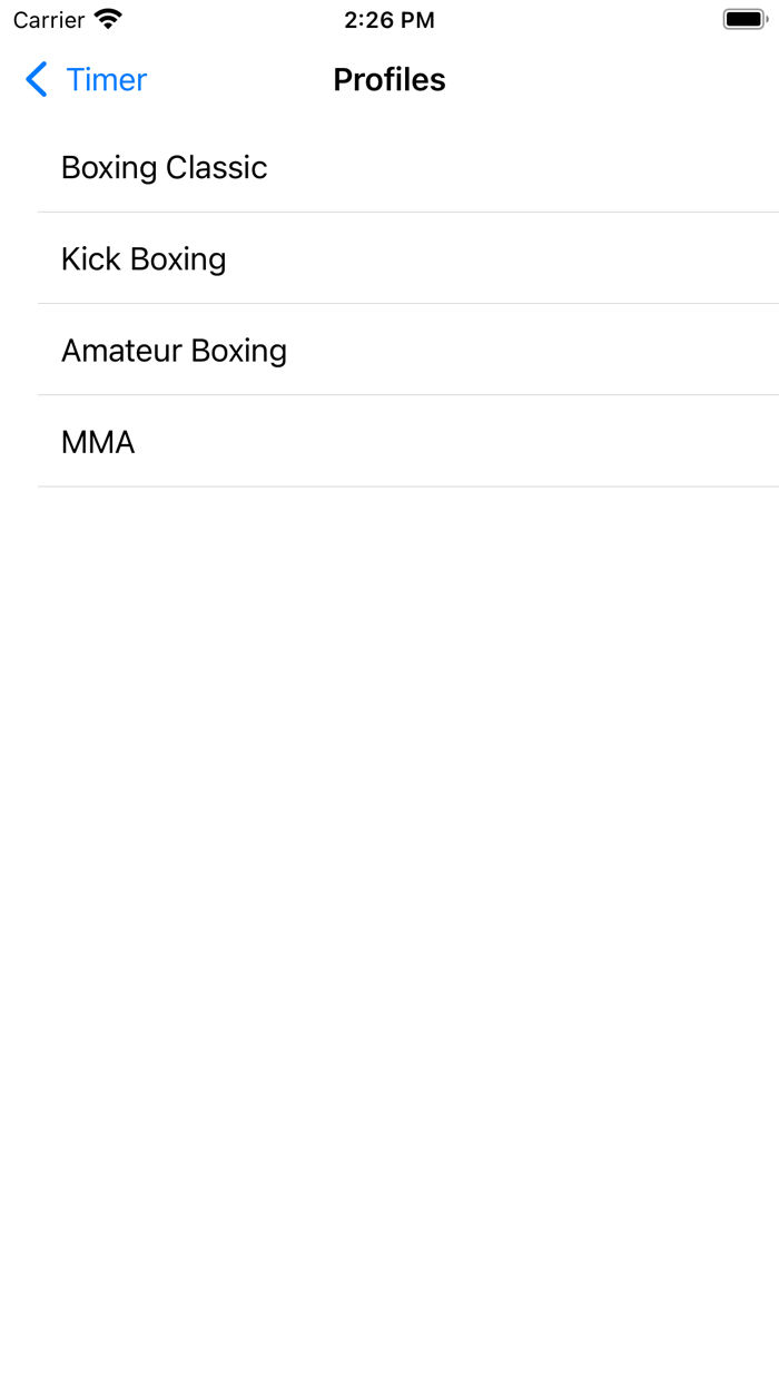 Boxing Timer  Interval Timer
