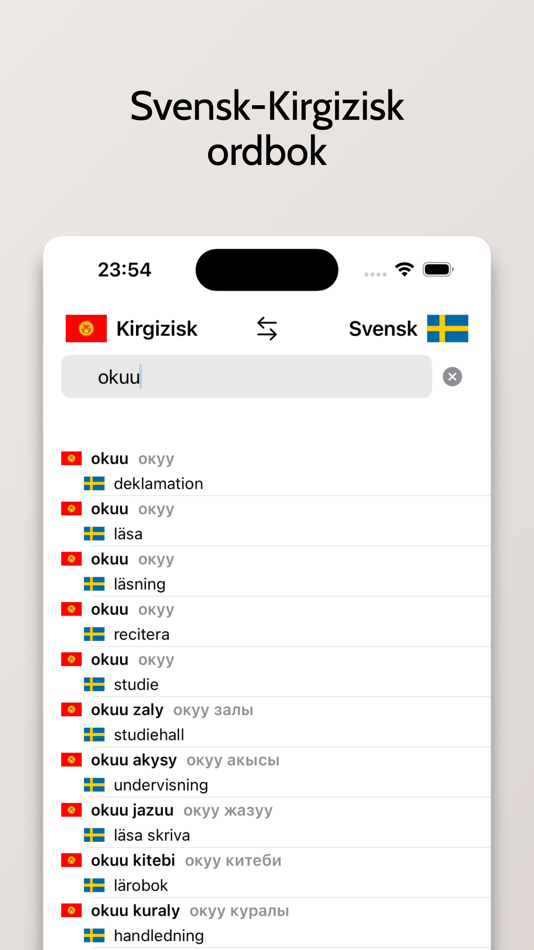 #3. Kirgizisk-Svensk ordbok (iOS) 由: FB PUBLISHING LLC