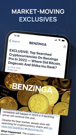 Benzinga Financial News & Data screenshot 1
