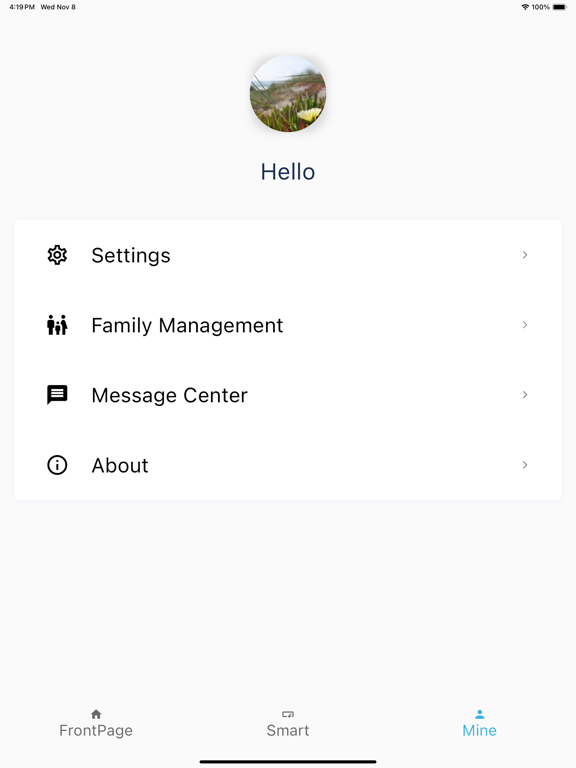 App screenshot