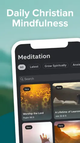 Game screenshot Abide: Bible Meditation Prayer mod apk