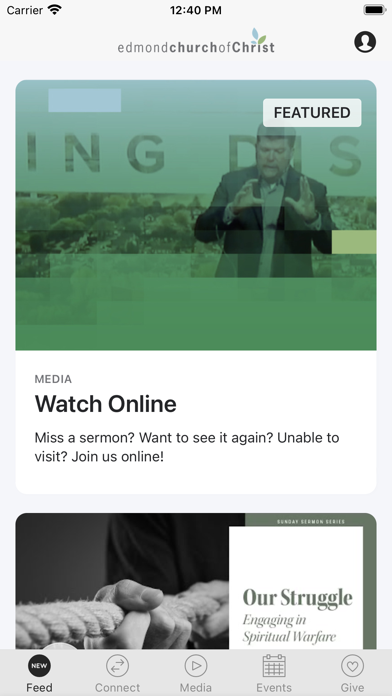 Edmond Church of Christ Screenshot