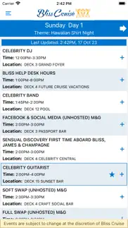 bliss cruise official iphone screenshot 1
