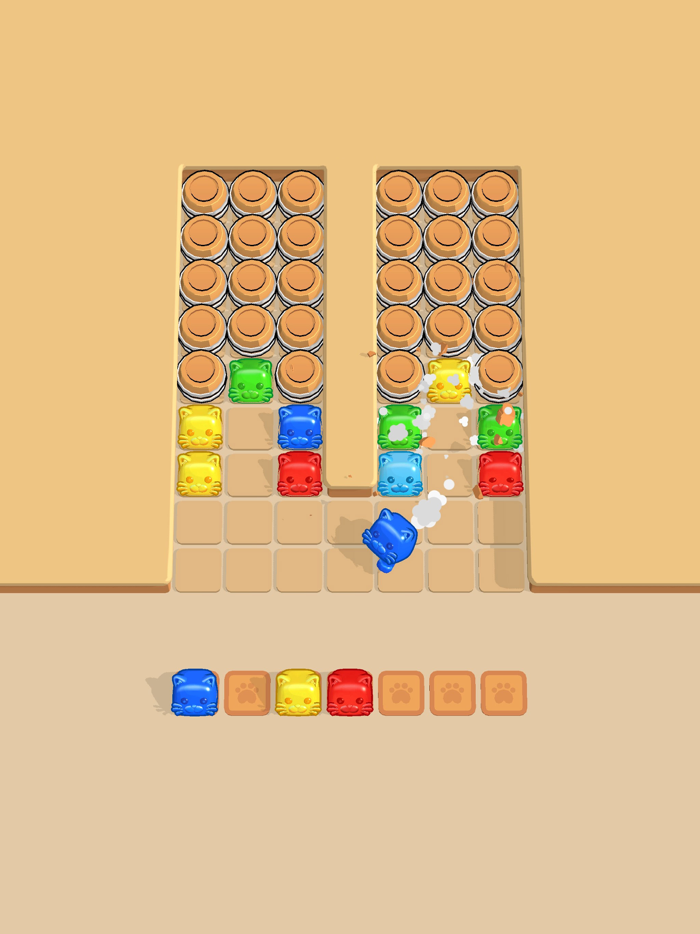 Cat Jam 3D Block Match 3 Game