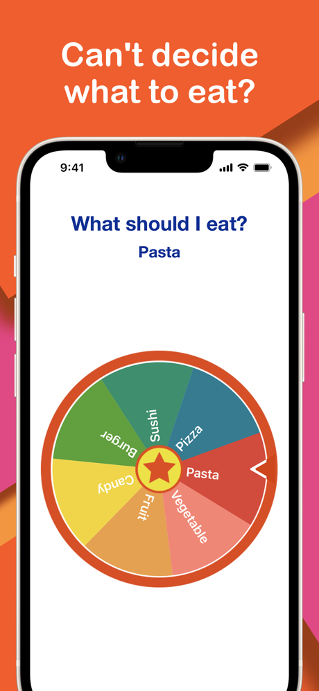 Spin The Wheel: random chooser screenshot 1