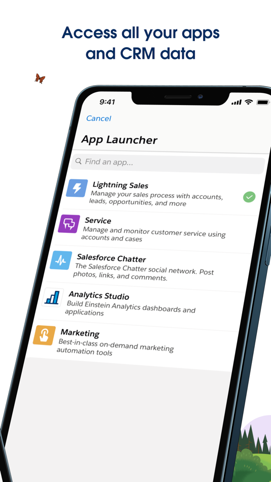 #4. Salesforce (iOS) 由: salesforce.com