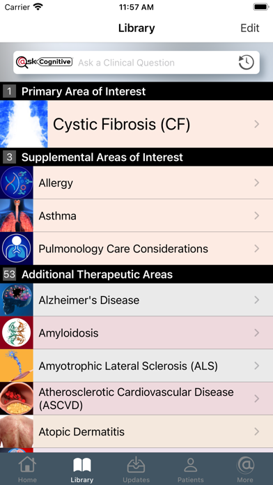 Screenshot #2 pour Cystic Fibrosis