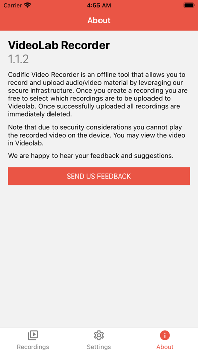 Videolab Recorder Screenshot