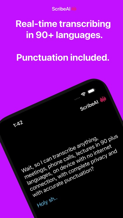 ScribeAI - Speech to Text screenshot-4