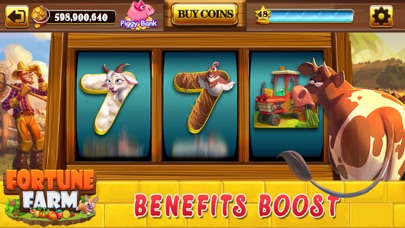 Fortune Farm Slots 777 casino Screenshot